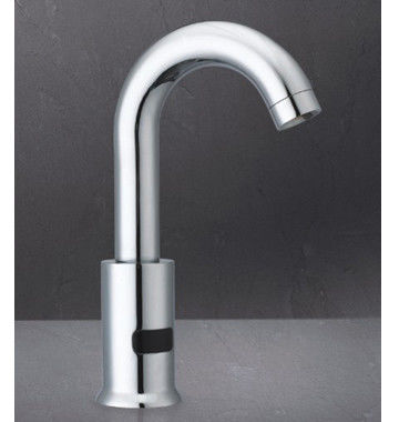 Contemporary Brass Deck Mounted Automatic Sensor Faucet , Basin Infrared Sensor Faucet