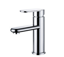 China Customized colors Brass Faucets / Ceramic Cartridge For Sink Bathroom Basinon sales