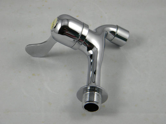 Modern Wall Mounted Washing Machine Taps , Washer Taps With Quick-Open Single Cold Cartridge