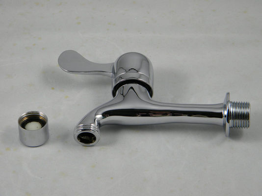 Modern Wall Mounted Washing Machine Taps , Washer Taps With Quick-Open Single Cold Cartridge