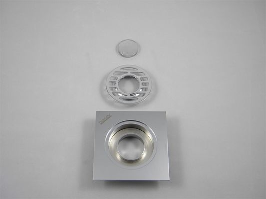 Brass floor drain Bathroom Hardware Collections chrome plated finishing
