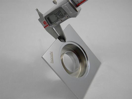 Brass floor drain Bathroom Hardware Collections chrome plated finishing