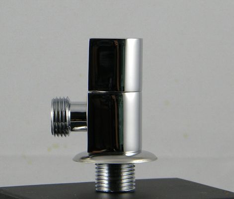 Ceramic Zinc Plated Brass Angle Valve With Quick-Open Switch