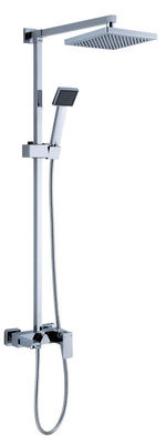 Contemporary Brass Wall Mounted Bath Shower Mixer Taps