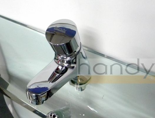Press open Self Closing Basin Mixer Taps one hole FOR ceramic basin