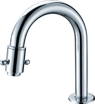 One hole sink Basin Tap Faucets with rotation switch for glass basin