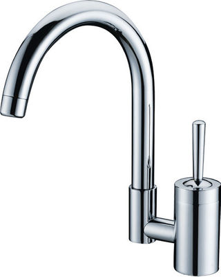 H59-1 Brass Kitchen Sink Mixer Taps with one hole installation and 360 degree rotated water pipe.