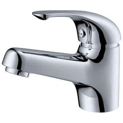Single Lever Brass Red Bronze Basin Tap Faucets With Ceramic Cartridge For Lavatory