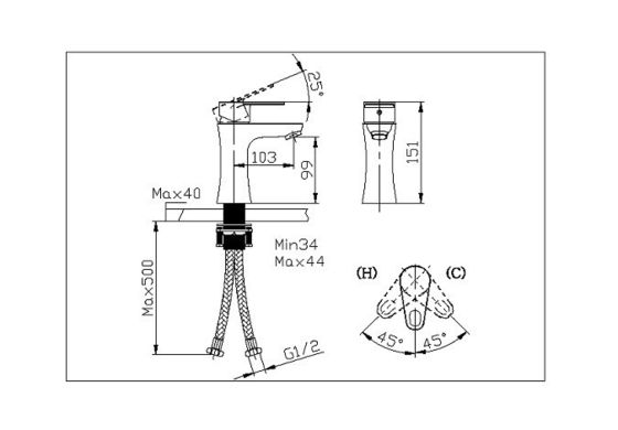Using for One Hole Installation Basin Tap Faucets With 5 Years Quarantee