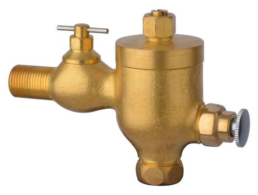 Concealed Self-Closing Urinal Flush Valve With adjustable Water Flow