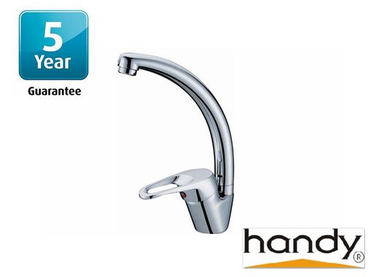 Goose Neck Kitchen Sink Water Faucets Made of Low - Lead Brass