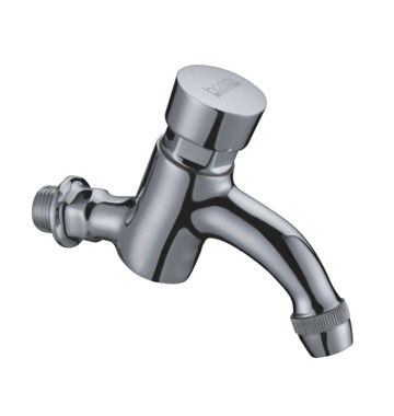 Wall Mounted Push Self Closing Basin Mixer Taps